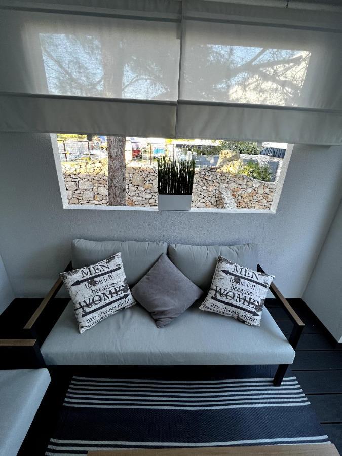 Luxury Mobile Home Pretty Green - Premium - Oaza Mira Resort -50 M From The Beach Drage Esterno foto