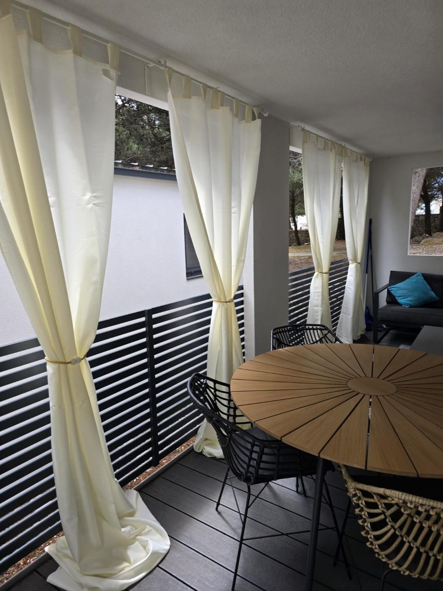 Luxury Mobile Home Pretty Green - Premium - Oaza Mira Resort -50 M From The Beach Drage Esterno foto